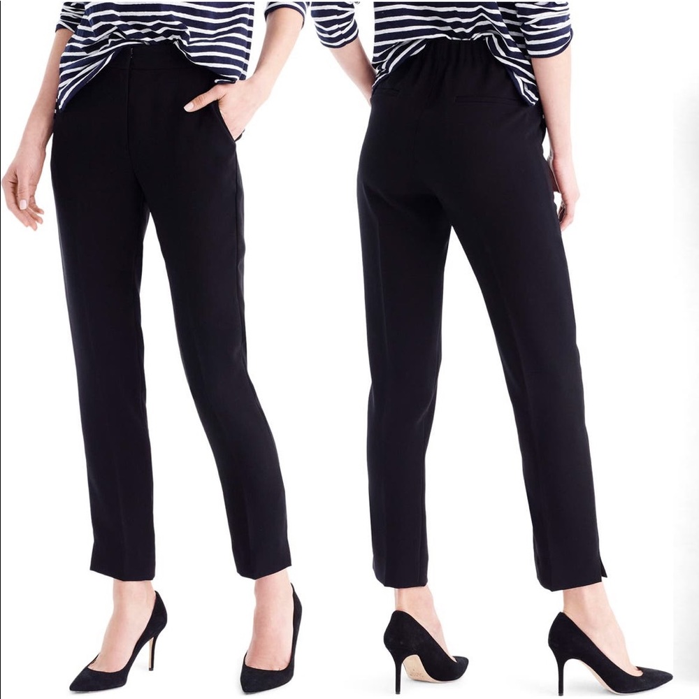 J.Crew Easy Pant Matte Crepe